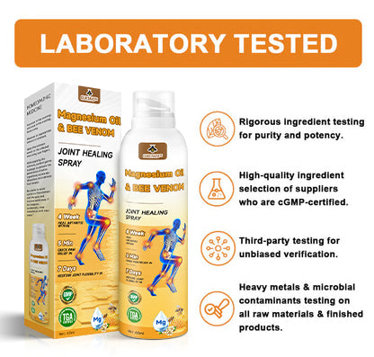 🎁⚡Ourlyard™ Magnesium Oil & Bee Venom Joint Healing Spray👨⚕️Approved by the Australian Orthopaedic Association (AOA)