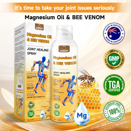 🎁⚡Ourlyard™ Magnesium Oil & Bee Venom Joint Healing Spray👨⚕️Approved by the Australian Orthopaedic Association (AOA)