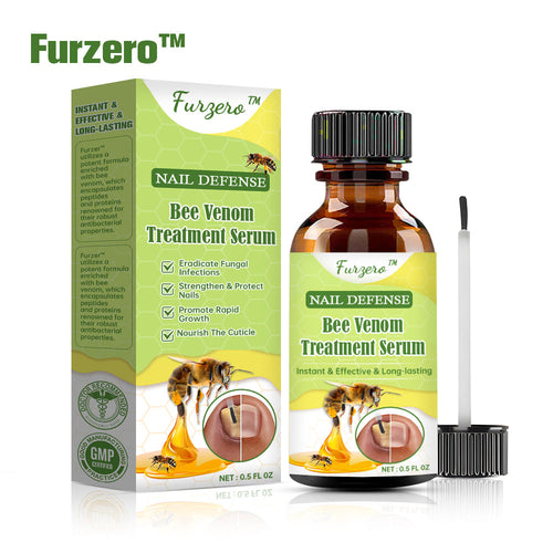 👩⚕️☘️Furzero™ Nail Defense Bee Venom Treatment Serum(For All Kinds Of Nail Diseases✅For Healthier Nail Growth)
