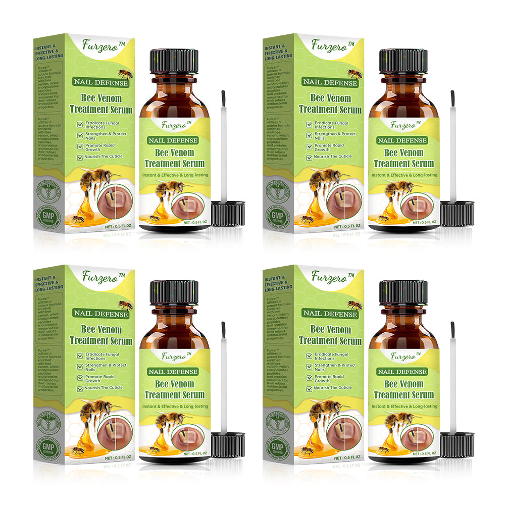 👩⚕️☘️Furzero™ Nail Defense Bee Venom Treatment Serum(For All Kinds Of Nail Diseases✅For Healthier Nail Growth)
