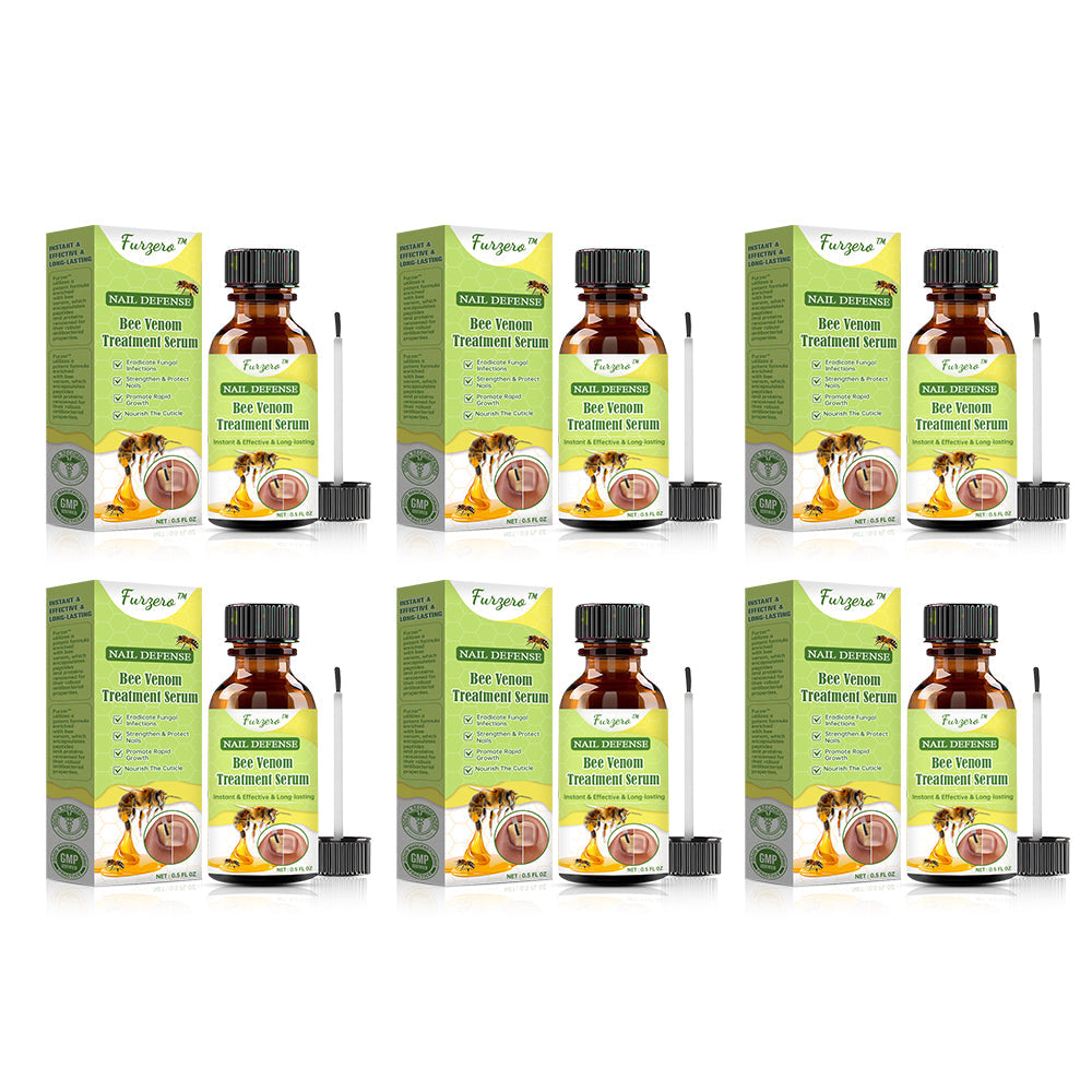👩⚕️☘️Furzero™ Nail Defense Bee Venom Treatment Serum(For All Kinds Of Nail Diseases✅For Healthier Nail Growth)