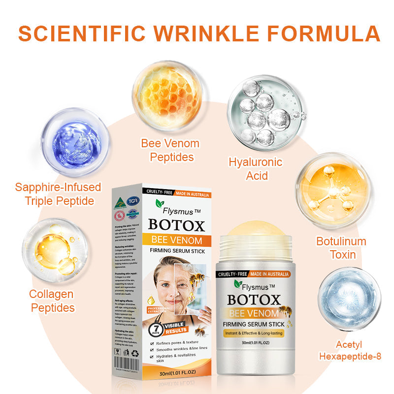 💧Flysmus™ Botox Bee Venom Firming Serum Stick-(Made and Shipped from Australia)-LAST DAY 70% OFF