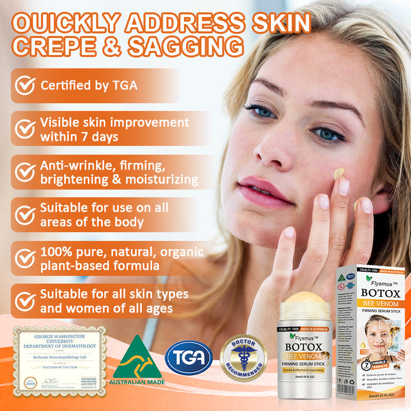 💧Flysmus™ Botox Bee Venom Firming Serum Stick-(Made and Shipped from Australia)-LAST DAY 70% OFF
