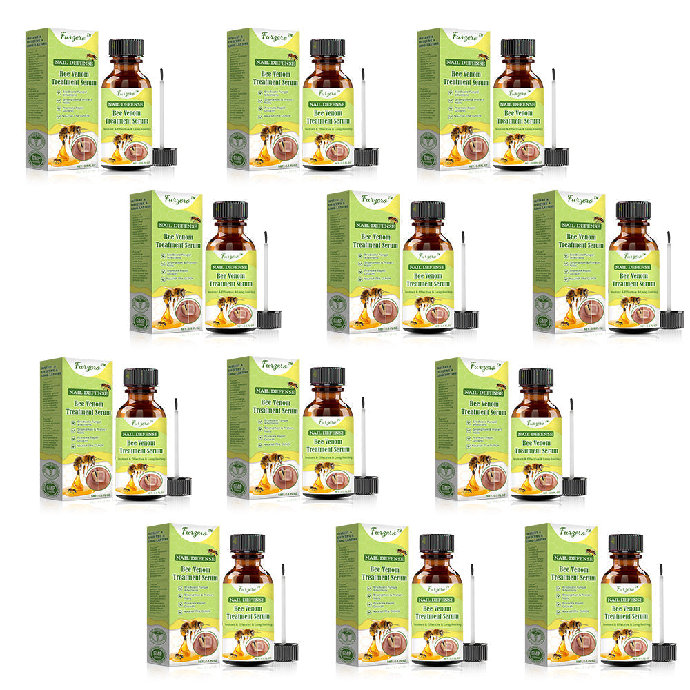 🌱👩⚕️Furzero™ Nail Defense Bee Venom Treatment Serum(For All Kinds Of Nail Diseases✅For Healthier Nail Growth)
