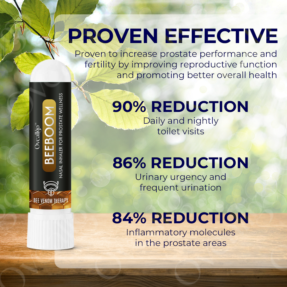 ☘️🎀Oveallgo™ BeeBoom Nasal Inhaler For Prostate Wellness