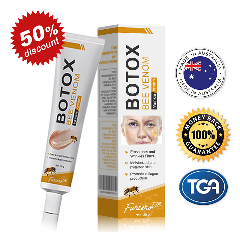 (🍃Made and Shipped from Australia✅) Furzero™ Botox Bee Venom Wrinkle Removal Cream- LAST DAY 70% OFF